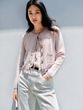 Women's Tweed Knit Cardigan